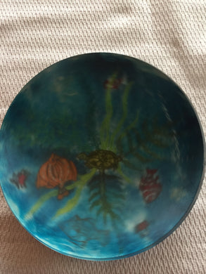 SANDBLASTED BOWL-FISH