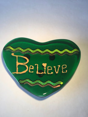 HEARTS-GREEN BELIEVE